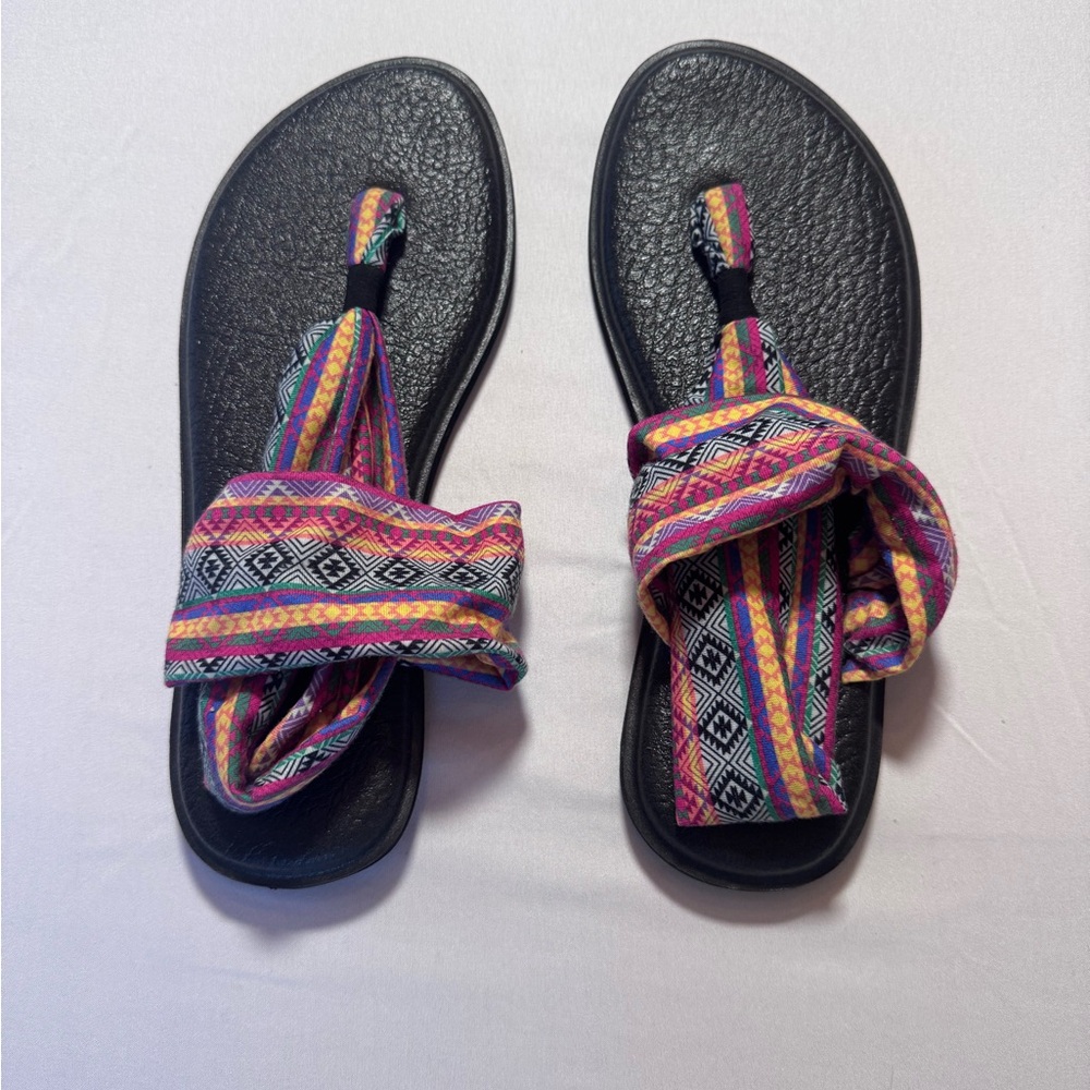 Sanuk Multicolor Tribal Sandals